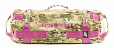 exercise sandbag camo pink