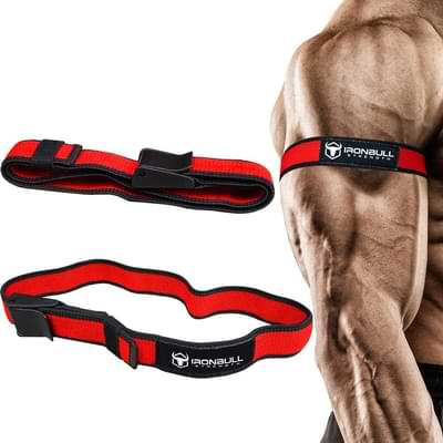 Ironbull Strength 1-inch wide BFR Bands